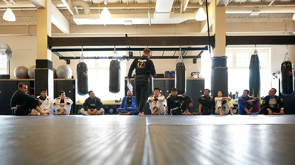 bjj blue purple brown belt grading test fama singapore