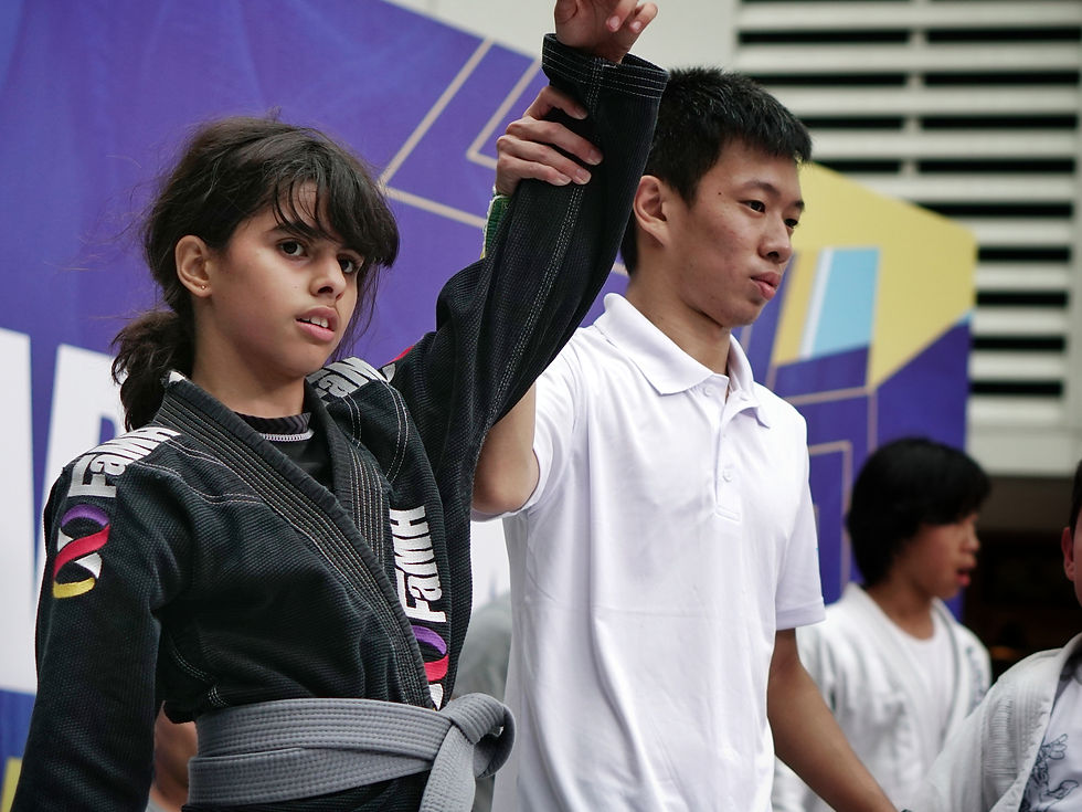 fama singapore kids martial arts bjj junior champions competition winner self defence