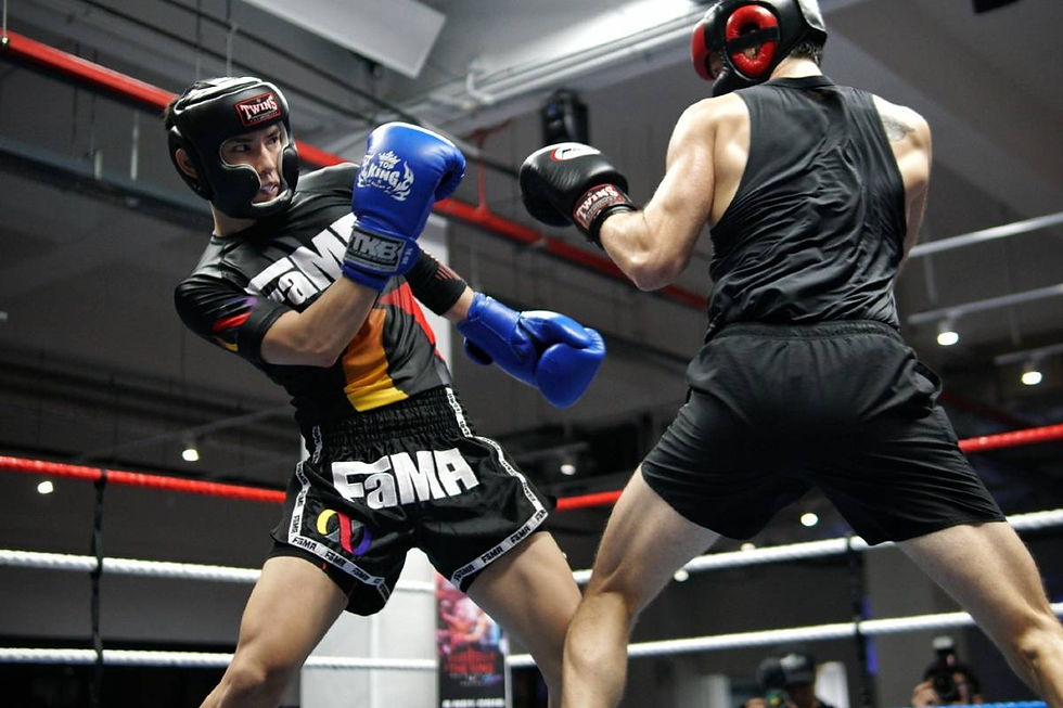 fama singapore amateur boxing match