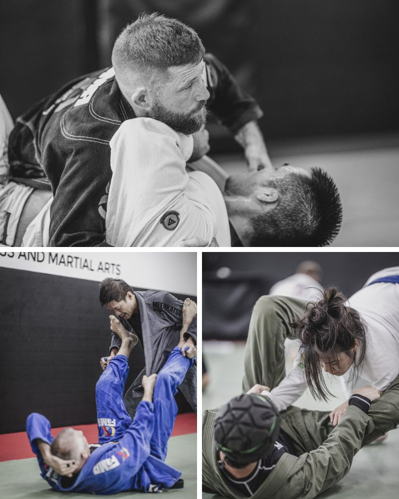 friday bjj porrada sparring rolls fama singapore