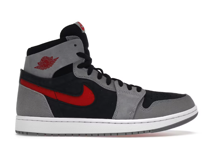 Jordan 1 High Zoom Air CMFT 2 Black Fire Red Cement