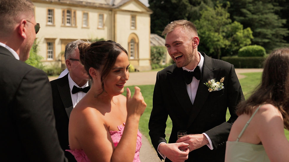 Kirkby Fleetham Hall - North Yorkshire Wedding - Candid shot