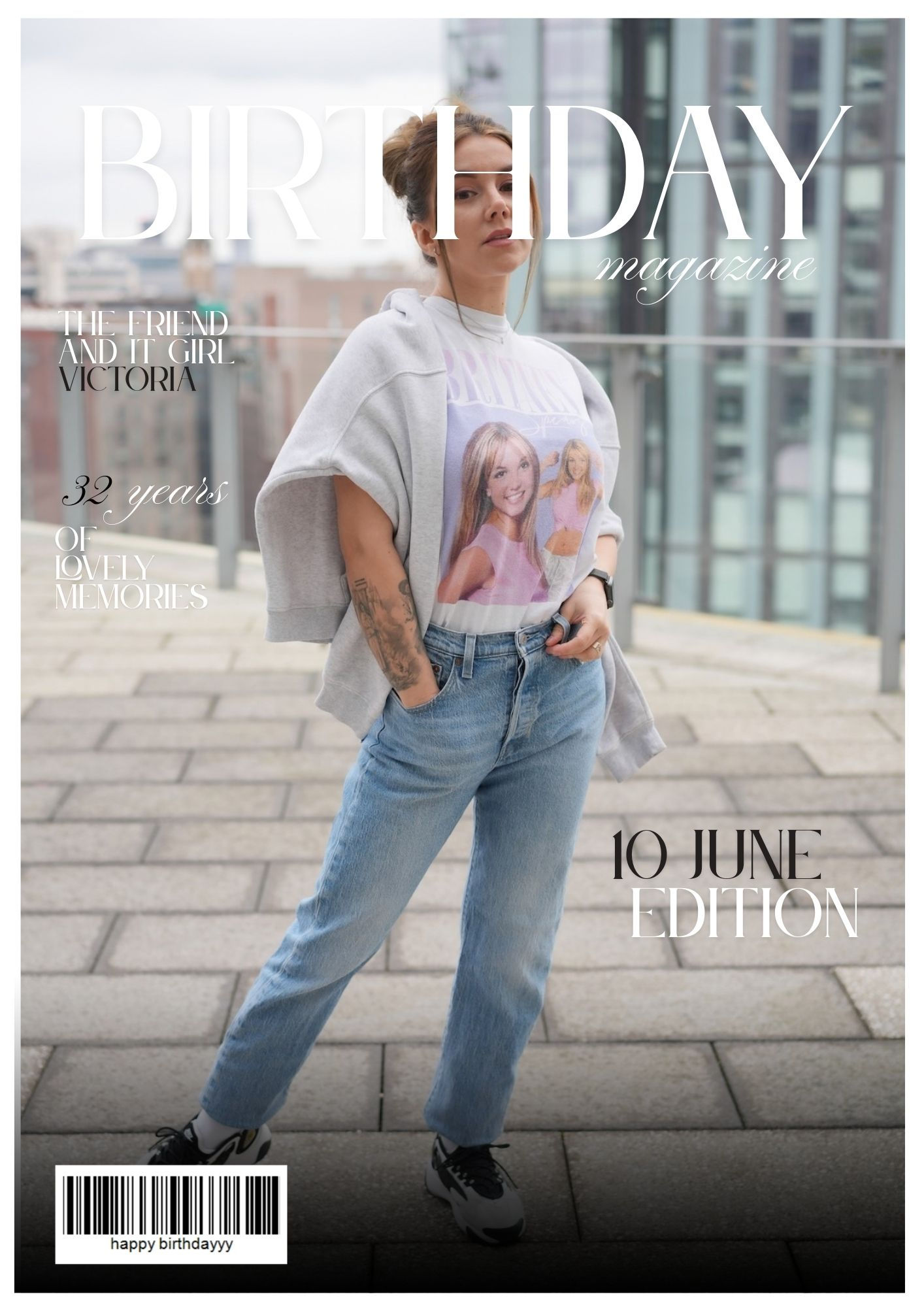 Birthday Magazine (NEED CANVA)