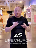 Guy talking about the At the Movies build. "Life.Church South Broken Arrow"