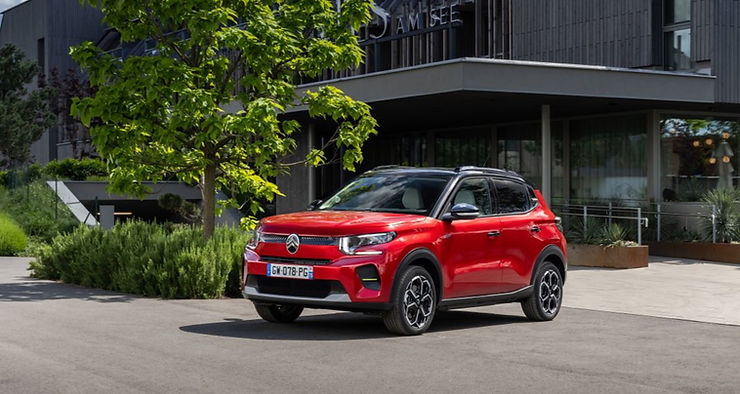 La nouvelle Citroën C3 dans une teinte rouge