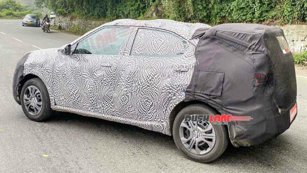 Le nouveau Citroën C3 aircross en version coupé vue de priofil