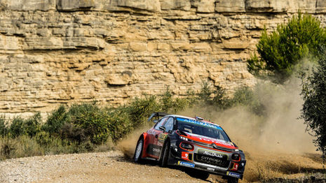 WRC - Rallye de Catalogne -Jour 1: Loeb, 4eme. 