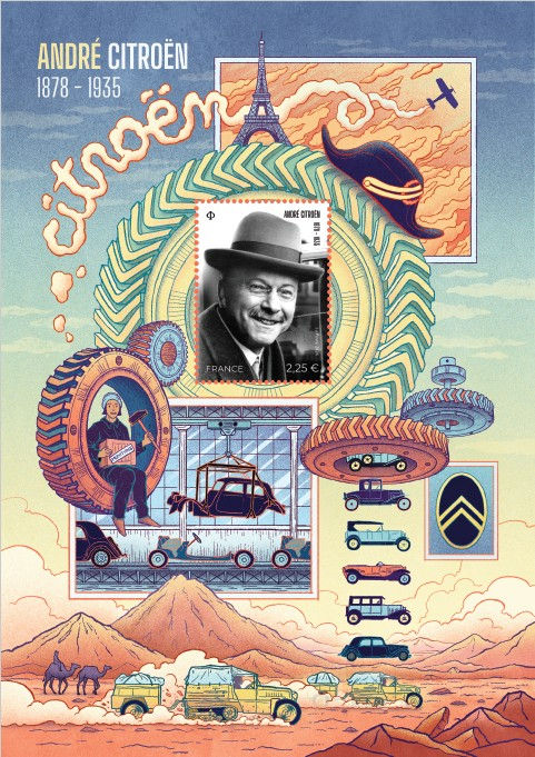 Timbre André Citroën 2026