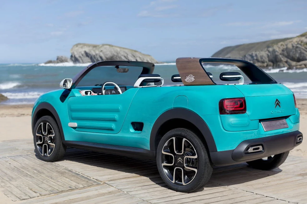 The Citroën Cactus M concept in 2015