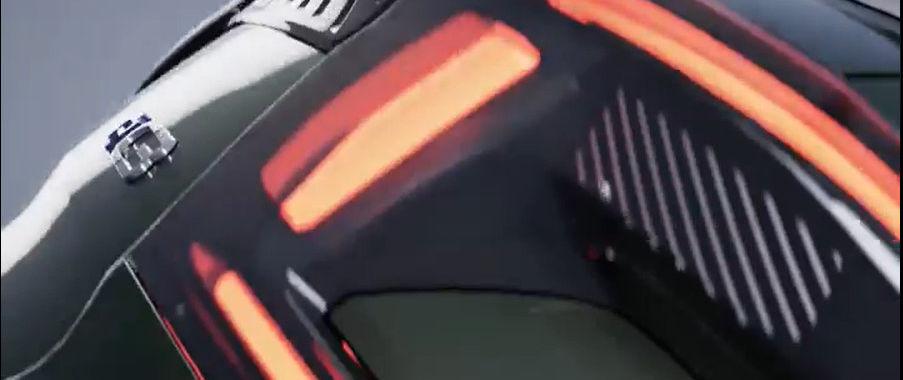 Les détails des feux arrière du nouveau Citroën C3 Aircross