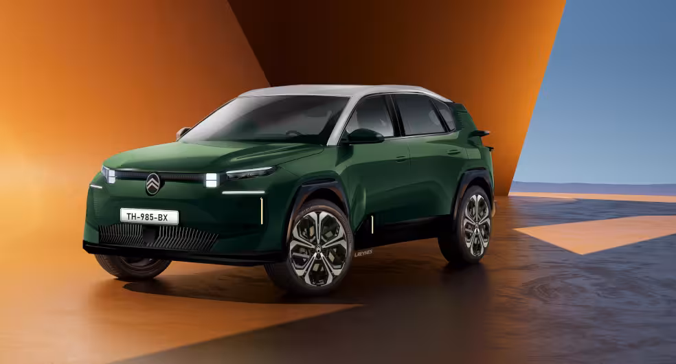 Une illustration du futur Citroën C5 Aircross 2025