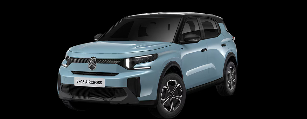 Le nouveau Citroën C3 Aircross 2024 en finition You dans une teinte bleu