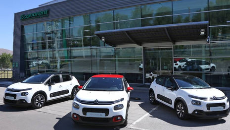 Au Chili, Citroën fournit 220 C3 à Econorent