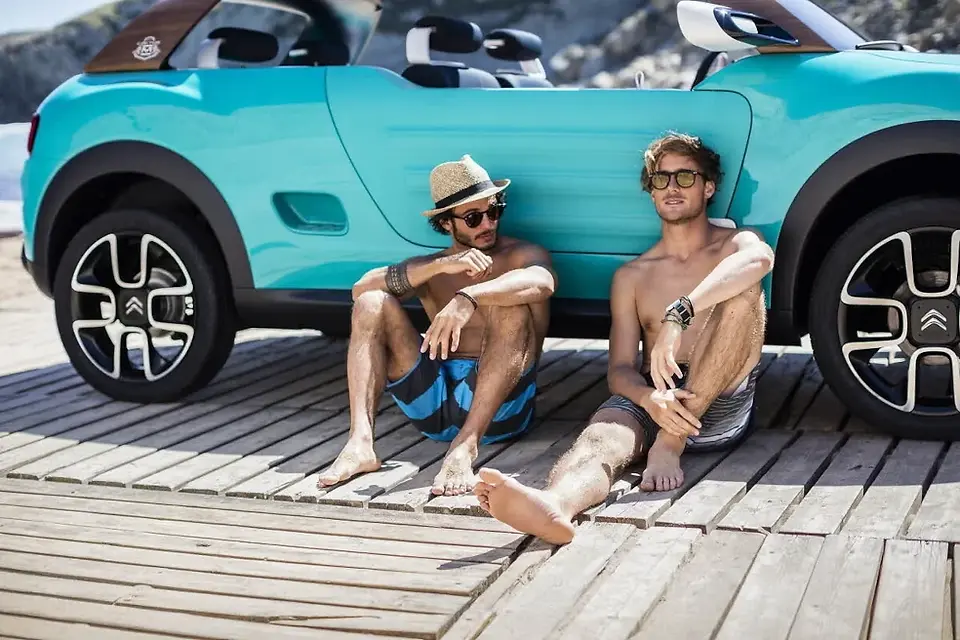 The Citroën Cactus M concept in 2015
