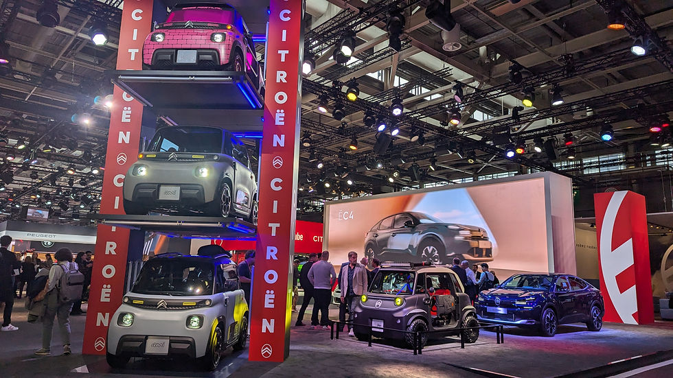 Le Stand Citroën au Mondial de Paris 2024