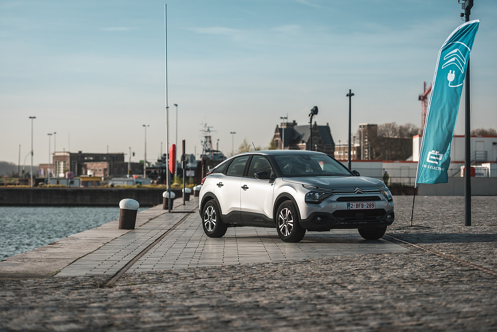 passionnément citroen, blog citroen, forum citroen, citroen c4, c4 électrique, citroen ë-C4, citroen c4 électrique, citroen port anvers, c4 port anvers, 2021
