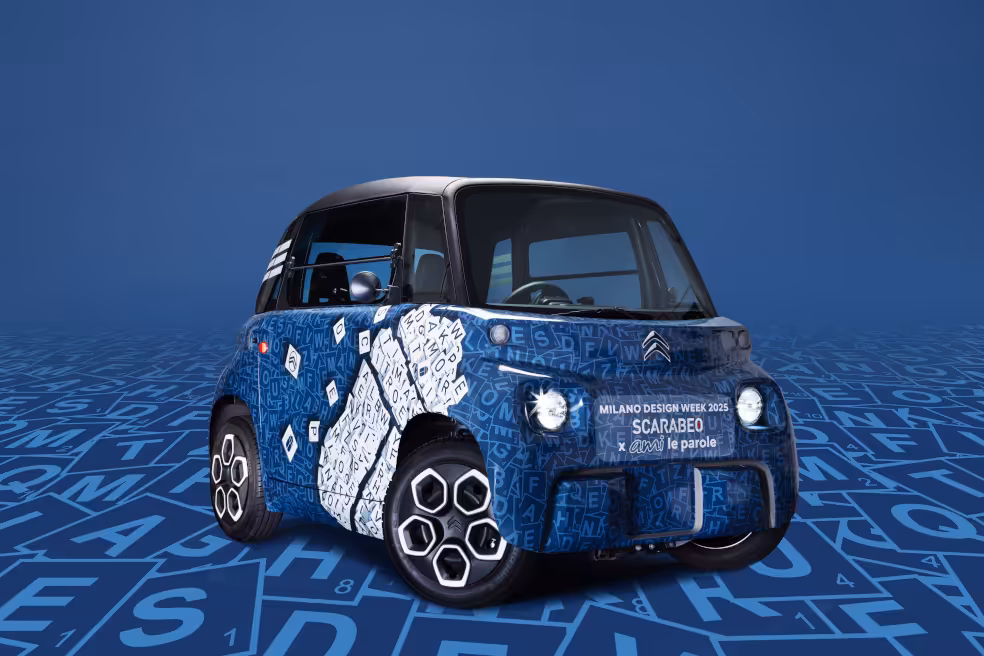 La Citroën AMi à la Milan Week 2025