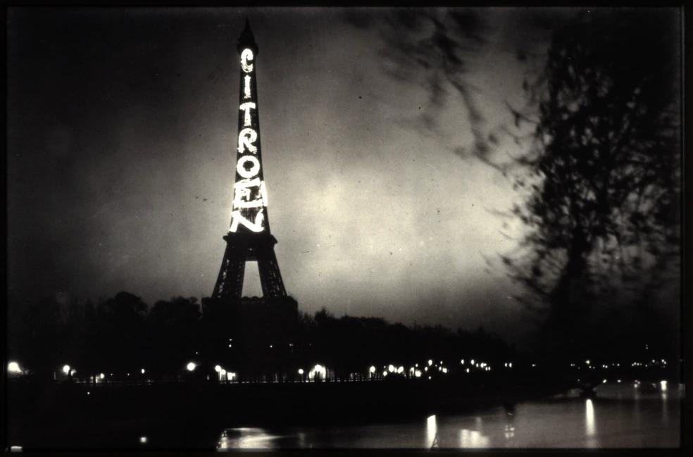 Citroën on the Eiffel Tower