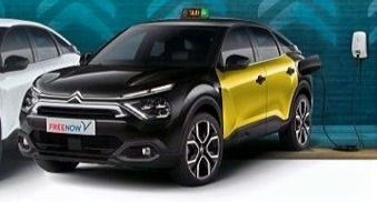 Une journée avec un taxi en Citroën ëC4