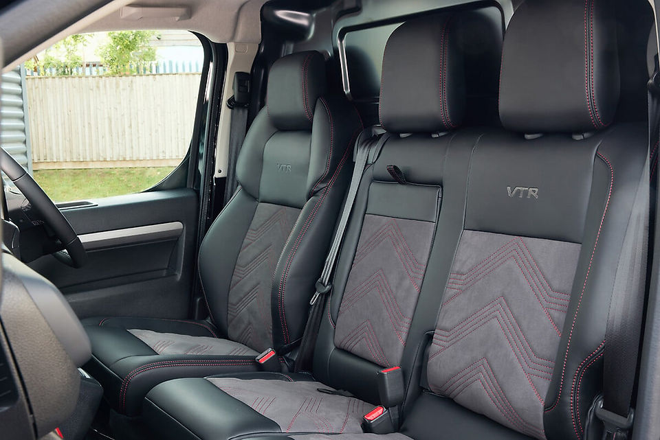 L'intérieur du Citroën Jumpy VTR