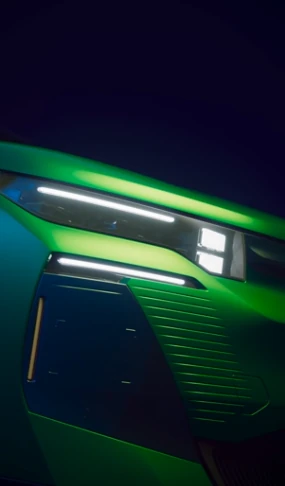 The teaser of the new Citroën C5 Aircross 2025