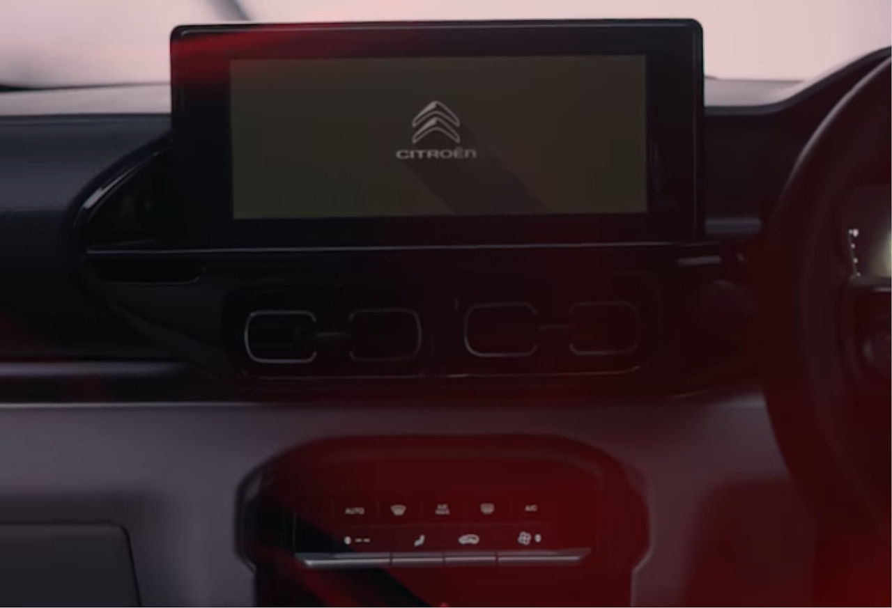 The first images of the interior of the Citroën Basalt