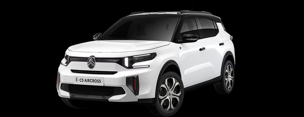 Le nouveau Citroën C3 Aircross 2024 en finition You Pack Plus dans une teinte blanche