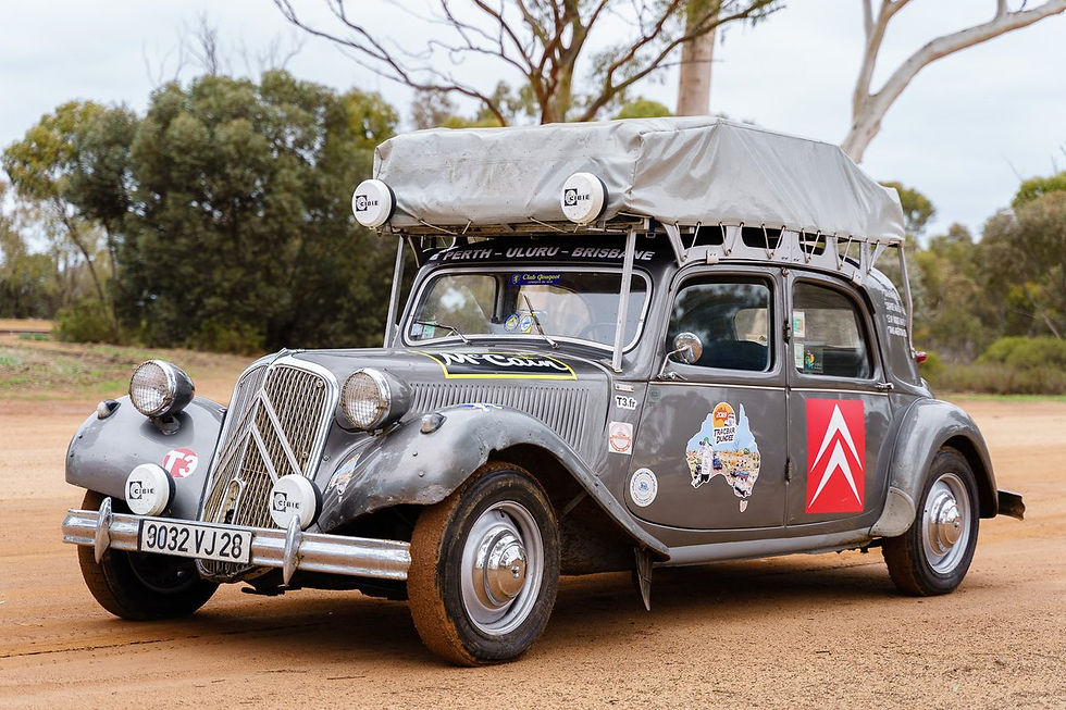 passionnement citroen, blog citroen, citroen, traction, road trip, australie, tracbar