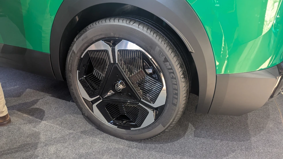 un détail du nouveau Citroën C5 Aircross 2025