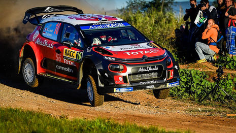 WRC - Rallye de Catalogne : Loeb en 4ème position avec la Citroën C3WRC