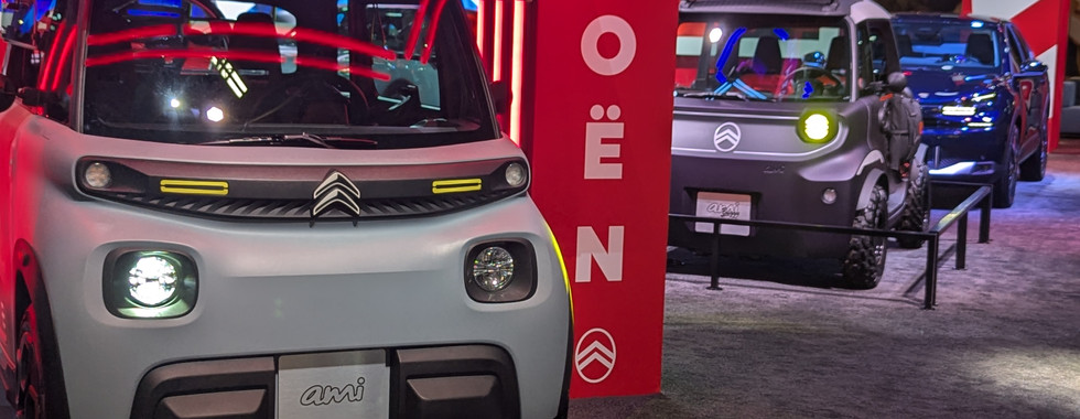 Le stand Citroën au mondial de l'auto de Paris 2024
