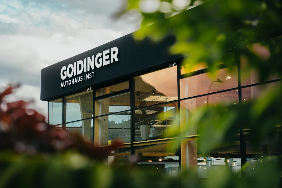 The new Goidinger dealership in Austria
