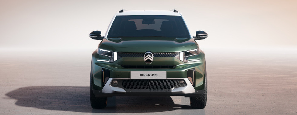 The new Citroën C3 Aircross front view