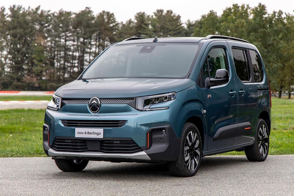 Le nouveau Citroën Berlingo 2024 avec le nouveau logo de la marque