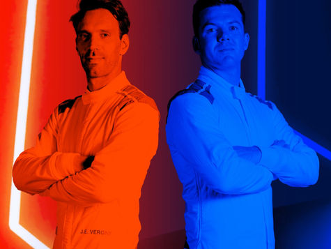 Jean-éric Vergne et Nick Cassidy