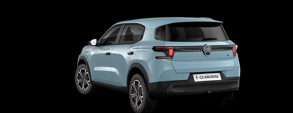 Le nouveau Citroën C3 Aircross 2024 en finition You dans une teinte bleu