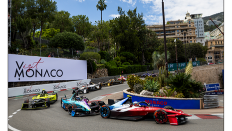 La monoplace Citroën à Monaco