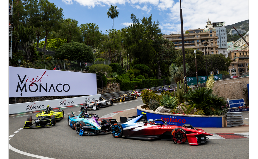 La monoplace Citroën à Monaco