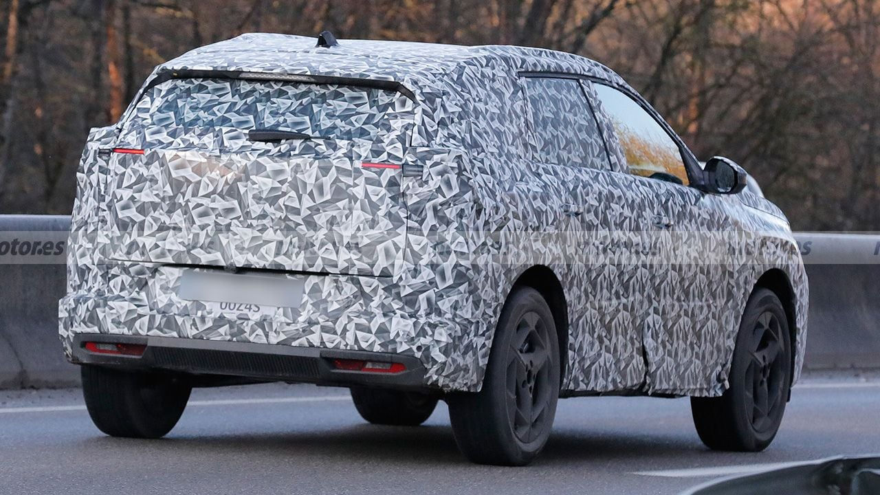 Le futur Citroën C5 Aircross en phase de tests