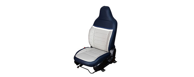 Les sièges de la Citroën C3 Blu Edition en Inde
