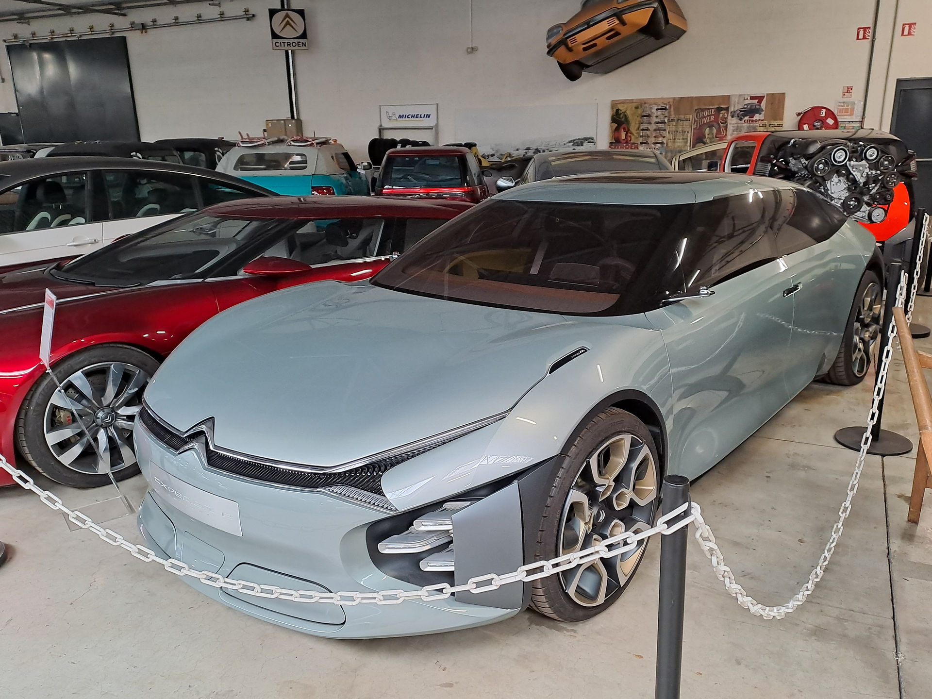 Le concept Citroën CXpérience au Conservatoire Citroën