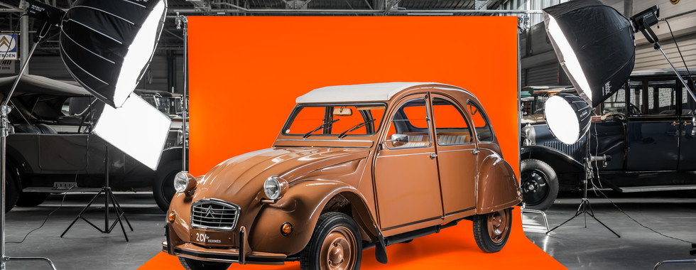 La Citroën 2Cv Hermès au Conservatoire de la Marque