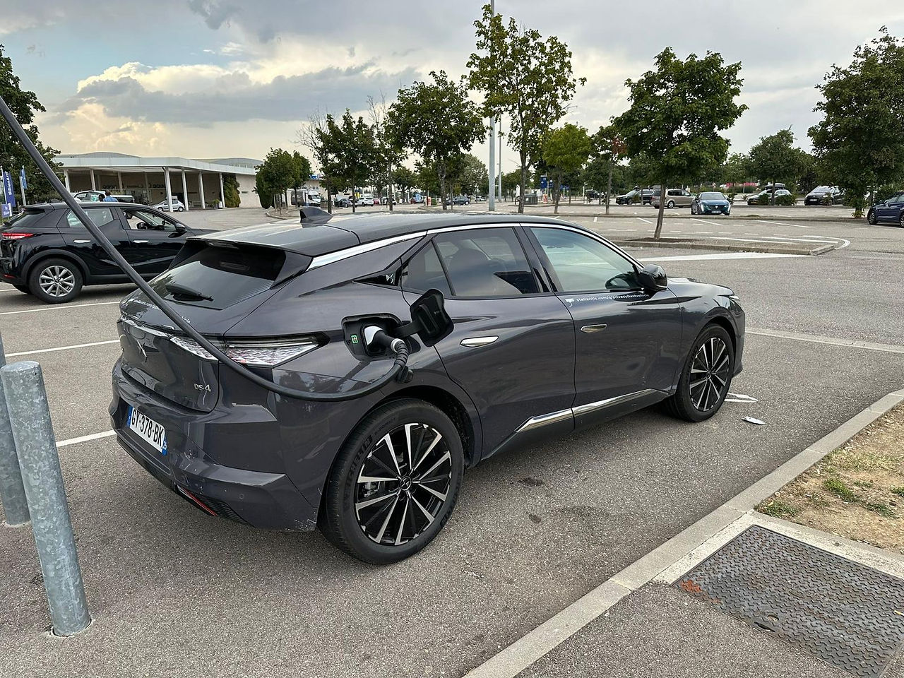 The future electric DS 4 under test