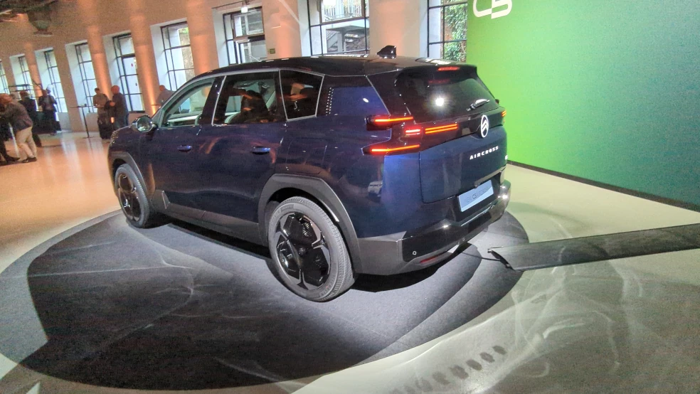 un détail du nouveau Citroën C5 Aircross 2025