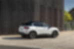 Le Citroën C5 Aircross hybride 136 vu de derrière