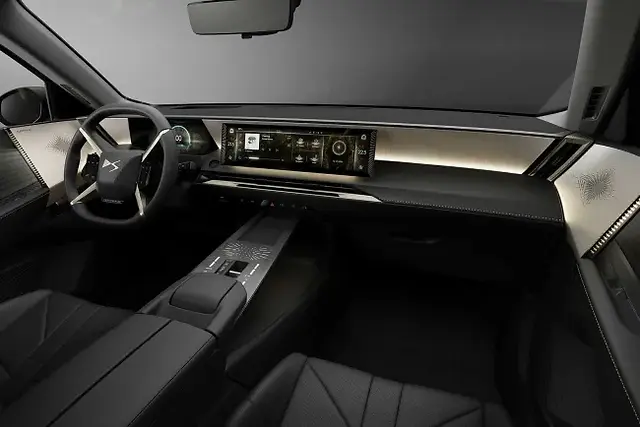 Interior detail of the DS N°8 2024