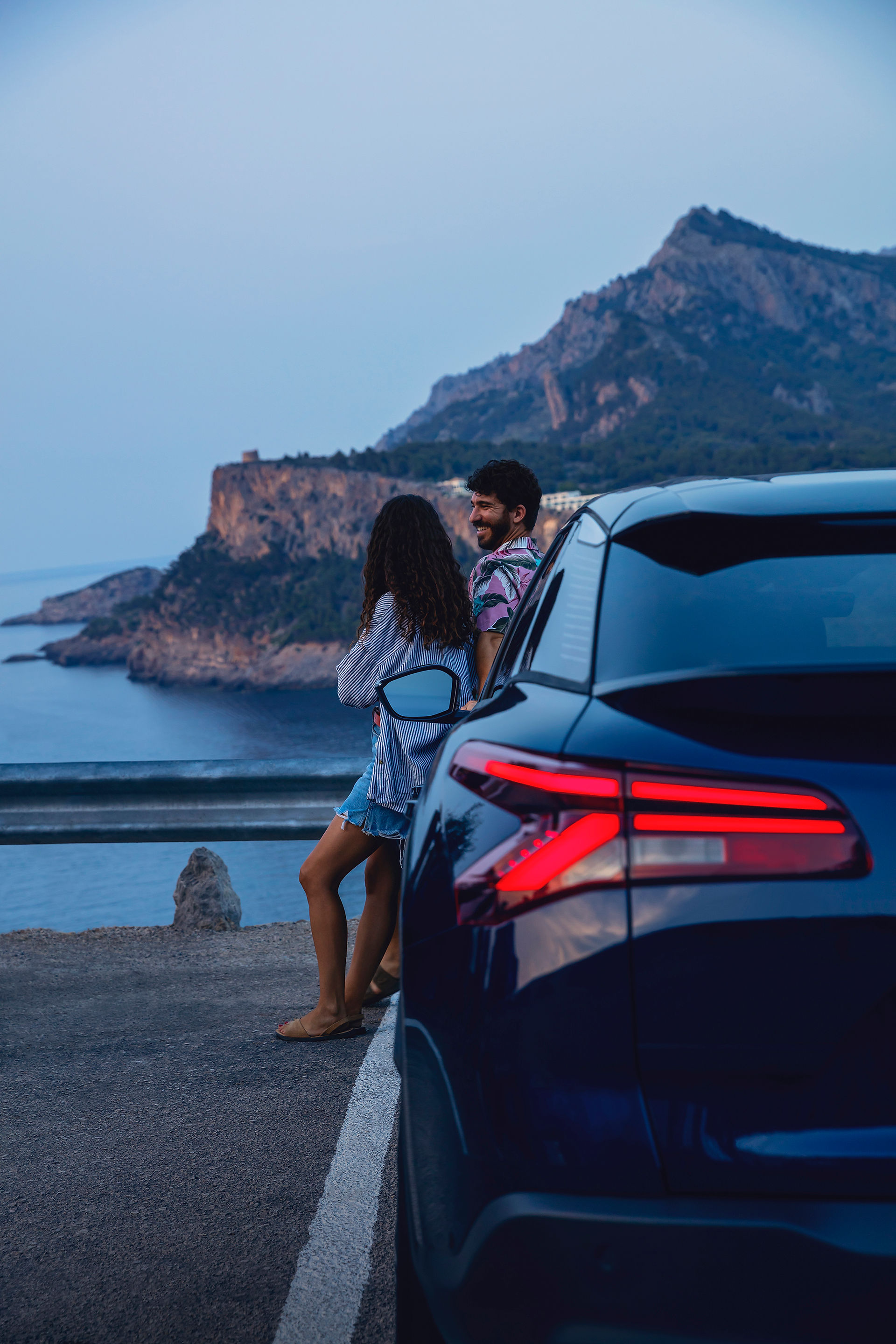 Détails du feu arrière de la Citroën C5 X Hypnos