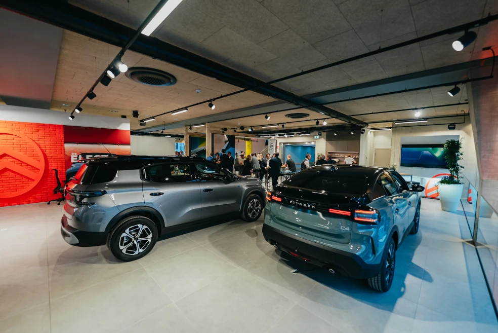 The new Goidinger dealership in Austria