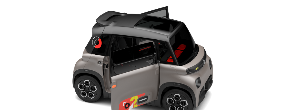 La nouvelle Citroën Ami 2024 vue du dessus