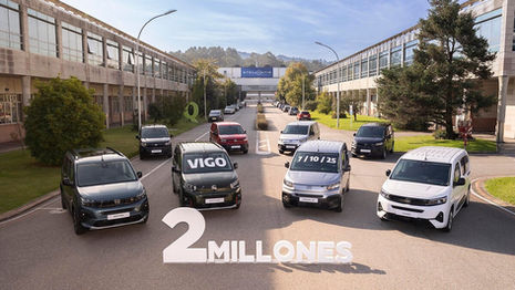 Vigo's utility vehicles, 2 million produced by Stellantis